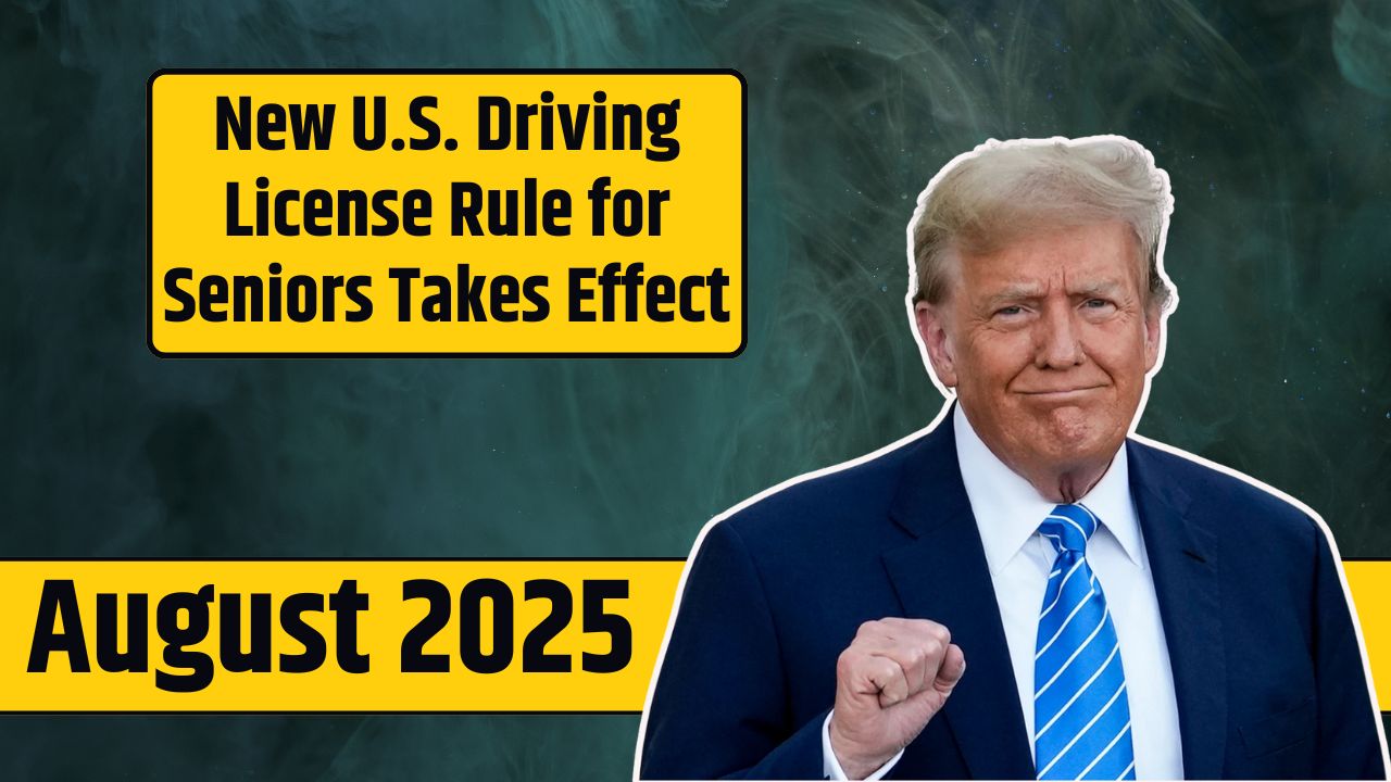 New U.S. Driving License Rule for Seniors Takes Effect